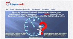 Desktop Screenshot of integralmedic.com.mx